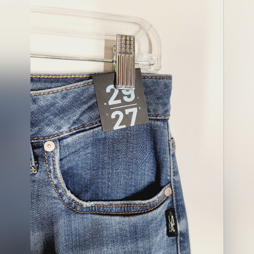 NWT Silver Suki Wide Leg Jeans, Size 29 - Picture 3 of 6